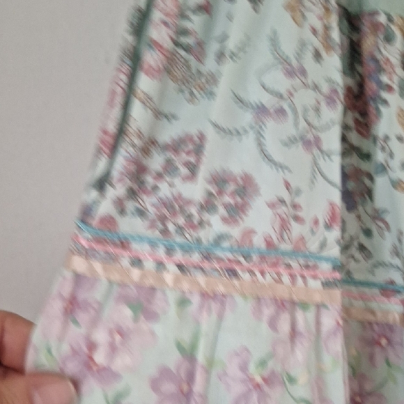 Bohemian Floral Maxi Skirt - Picture 3 of 8